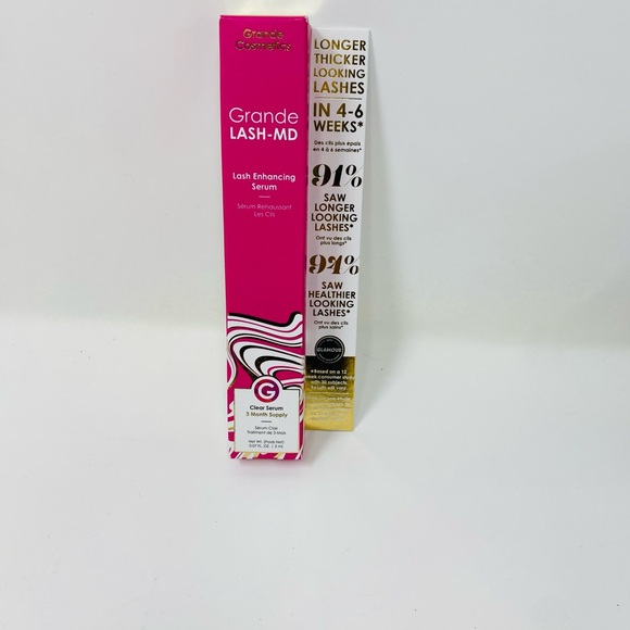 NWT Grande Cosmetics GrandeLASH - MD Lash Enhancing Clear Serum 0.07 oz/2 ml - Picture 4 of 11